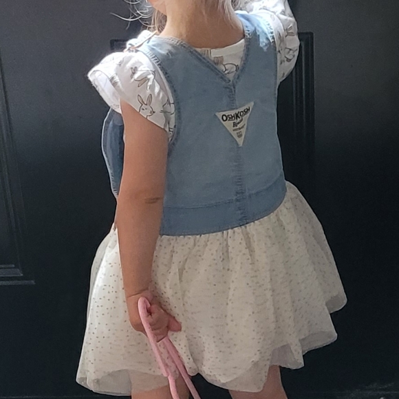 3/$25 Oshkosh Overall Dress - Picture 5 of 5